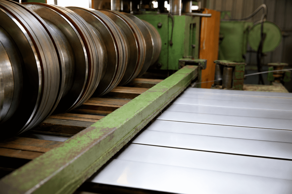 5 feet stainless steel coil slitting machine (3)