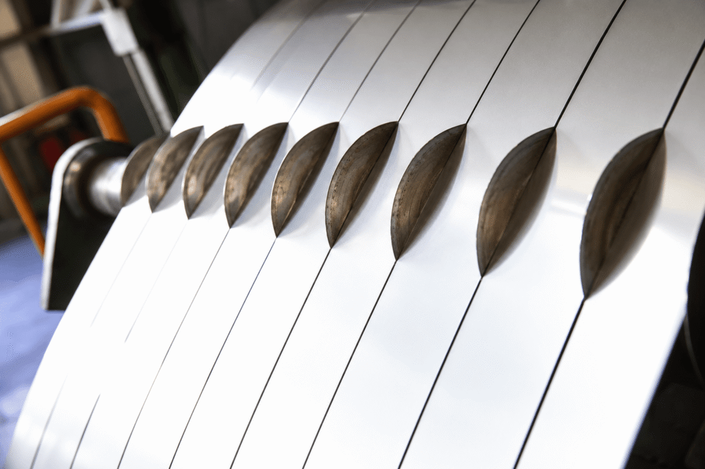 5 feet stainless steel coil slitting machine (4)