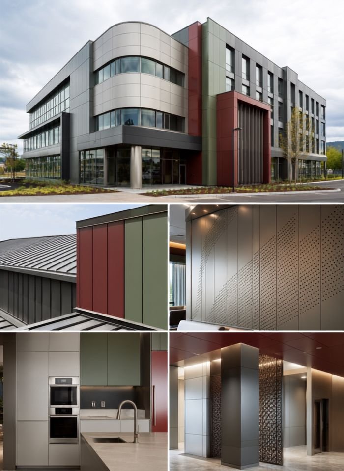 Color Coated steel application