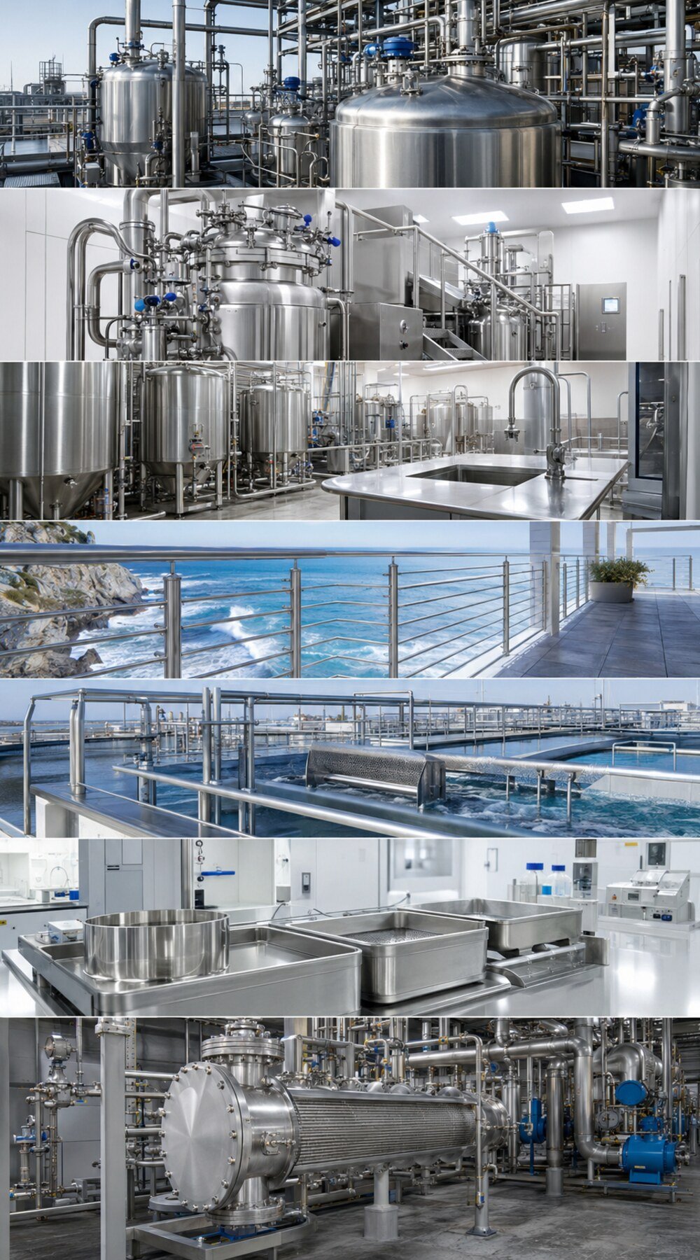 sus 316l stainless steel applications collage 1000x1800
